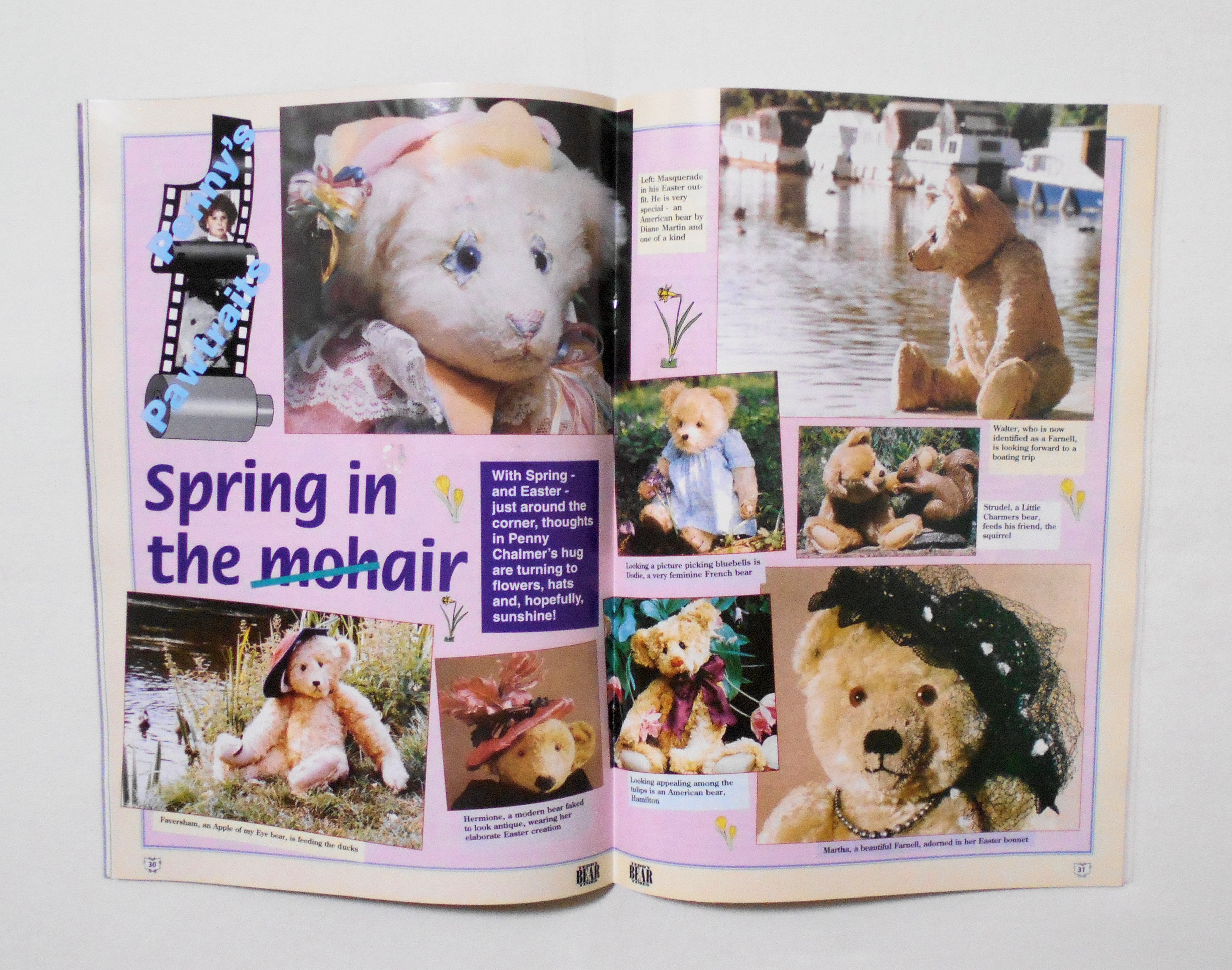 【テディーベア TEDDY BEAR TIMES: THE MAGAZINE FOR YOU & YOUR BEAR】 ISSUE 18
