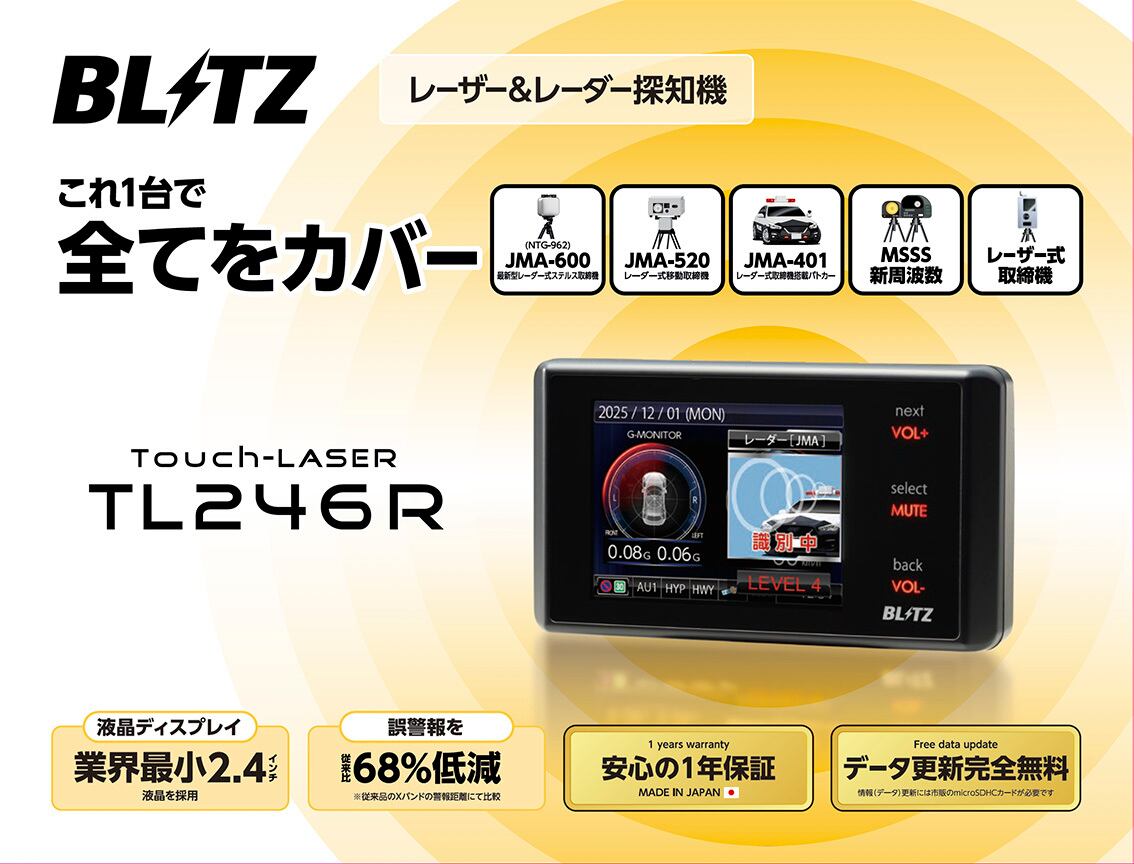 Touch-LASER TL246R | ブリッツオンラインショップ