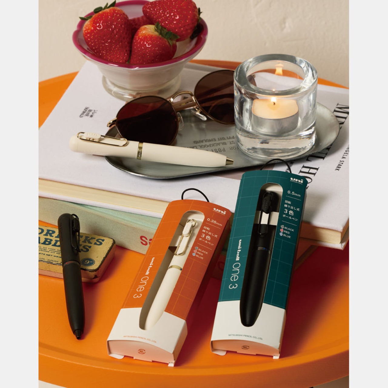 三菱鉛筆 ユニボール ワン3（ギフトver.）