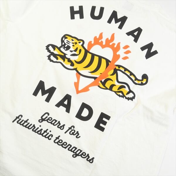 HumanMade ヒューマンメード　ロンT 長袖　タイガー長袖Tシャツ入手困難ビッグロゴ