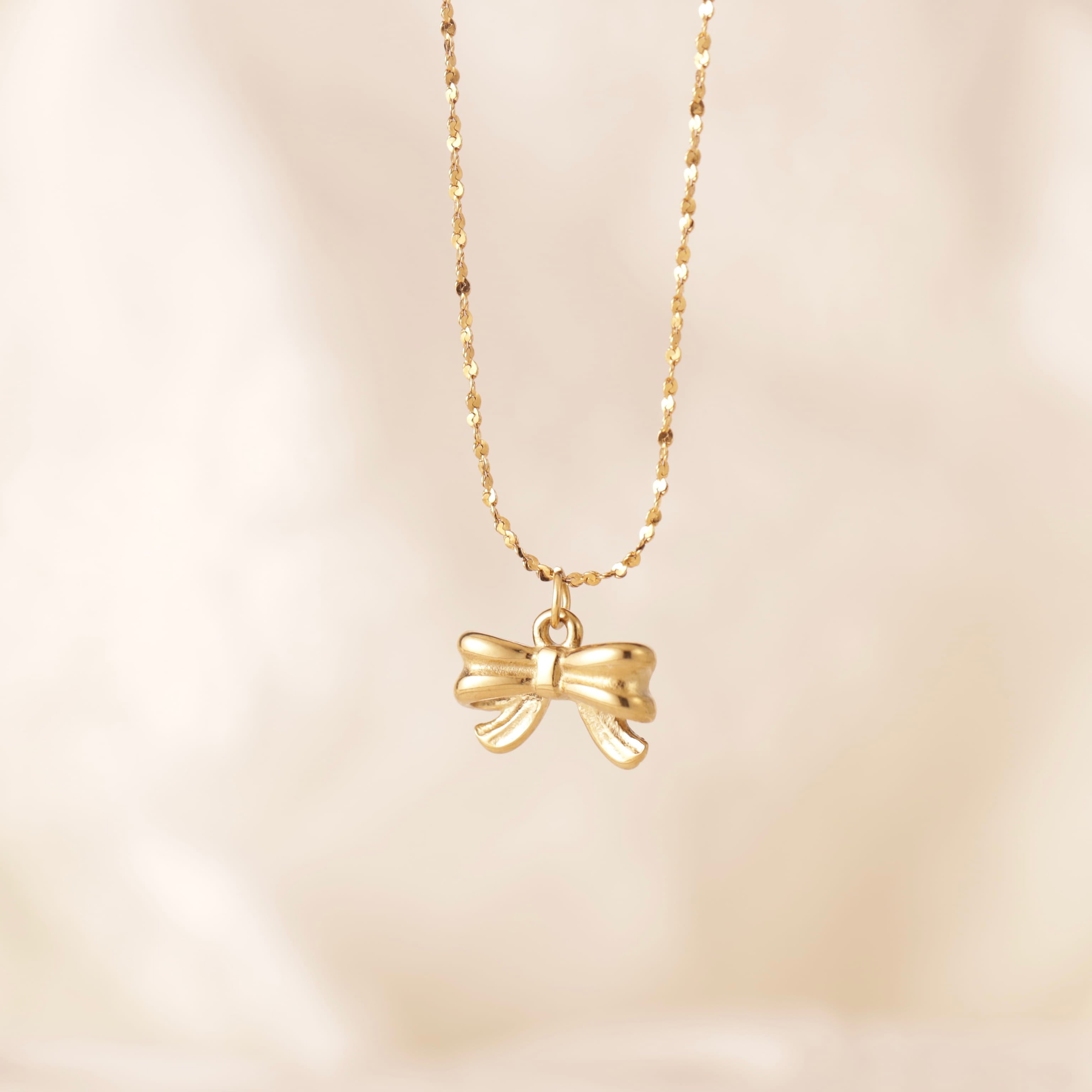 316L stud ribbon necklace（briller chain ver.) | apire