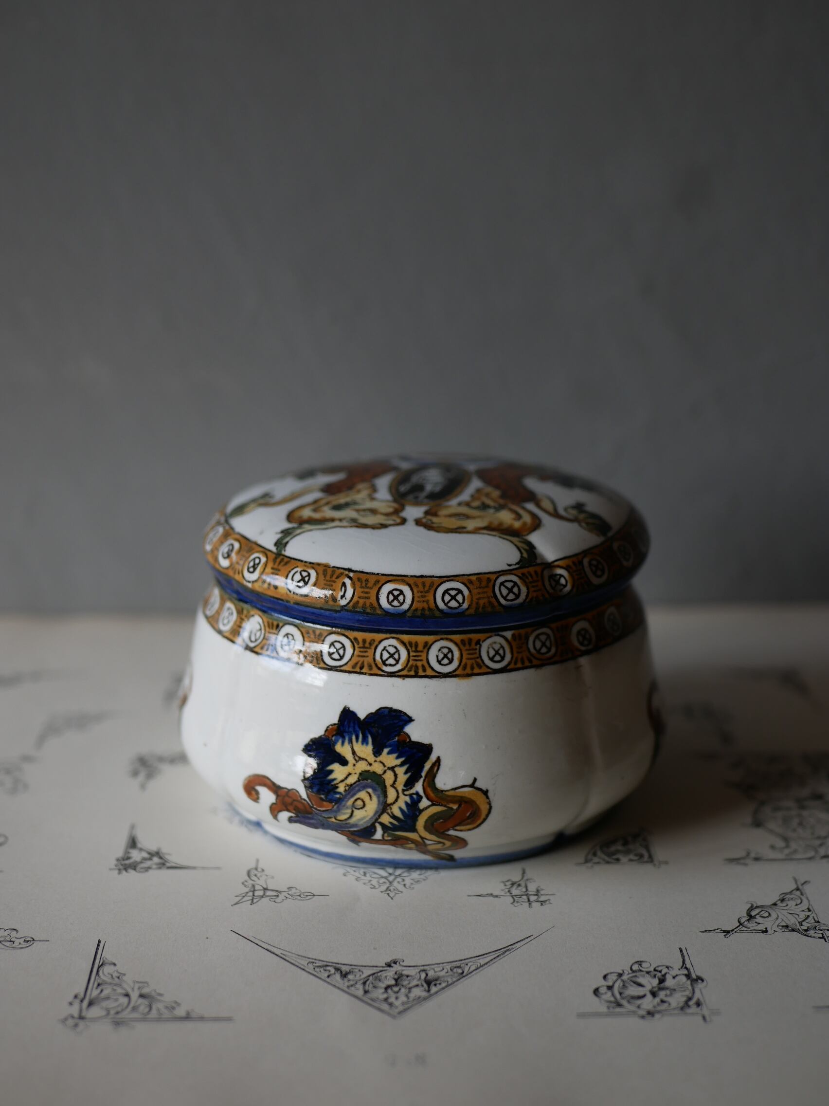 GIEN  ジアン ボンボニエール フランスアンティーク アンティークのある生活