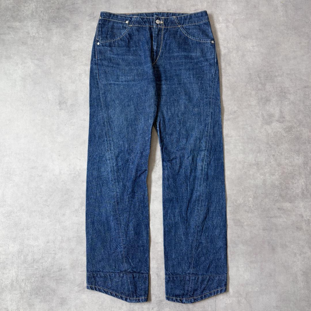 リーバイス エンジニアード ジーンズ デニム W34 青 古着 立体 20196 リーバイス エンジニアード ジーンズ デニム W34 青 古着 立体 20196