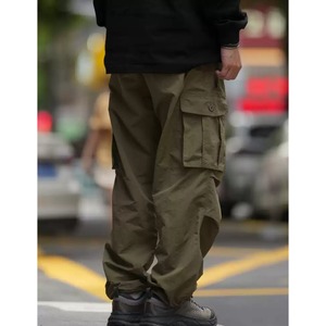 Side pocket design pants C3839