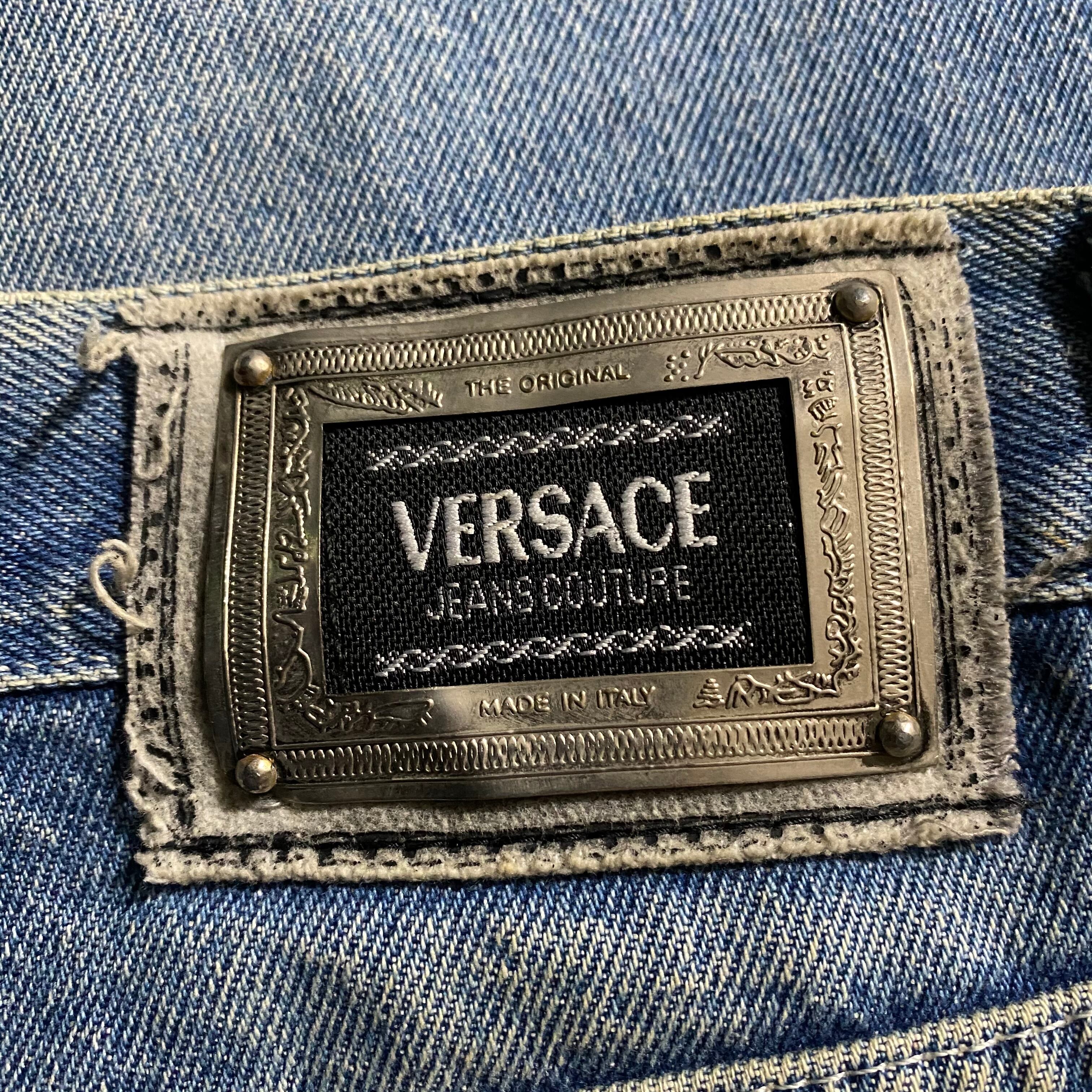 vintage VERSACE JEANS COUTURE denim pants | NOIR ONLINE