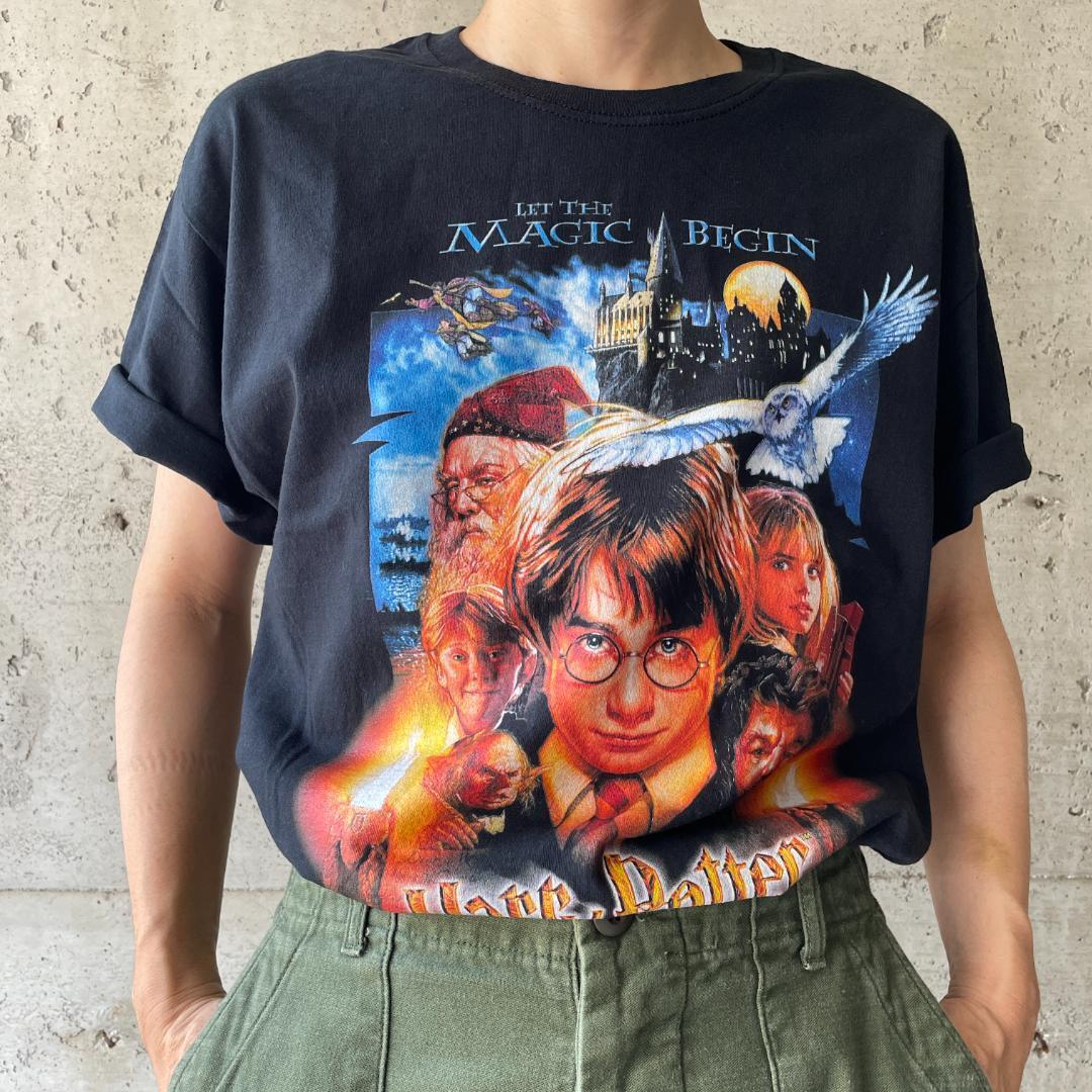 GF41 Tシャツ 映画 ハリーポッター 2001年 ムービーT デッドストック