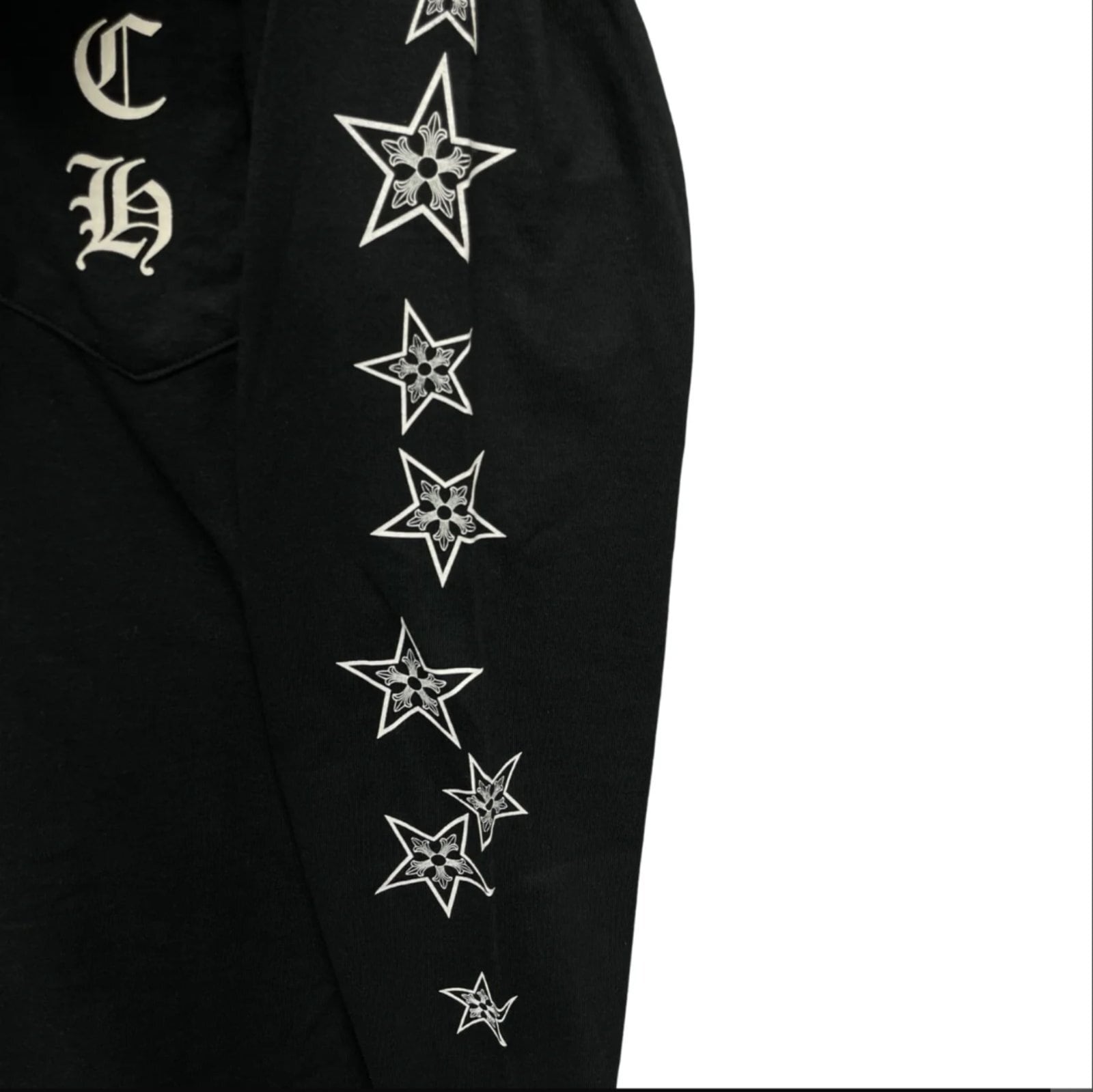 CHROME HEARTS クロムハーツ ホマリブ限定 スター ホースシューTシャツ