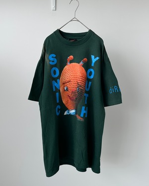 -Sonic Youth- Vintage 90s L Print T-Shirt made in USA