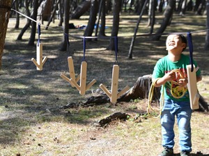 196 ひのきのキャンプ用品 青空輪投げ 196hinoki-090