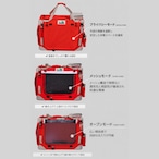 〈PUPPYGALLERY公式〉※予約 Clay Club Urban Soft Crate Coral Sサイズ