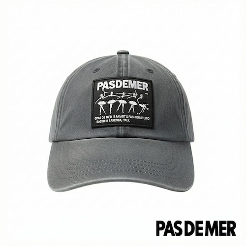 【PAS DE MER/パドゥメ】BALLET CAP キャップ / GREY / AW26-14499