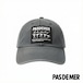 【PAS DE MER/パドゥメ】BALLET CAP キャップ / GREY / AW26-14499