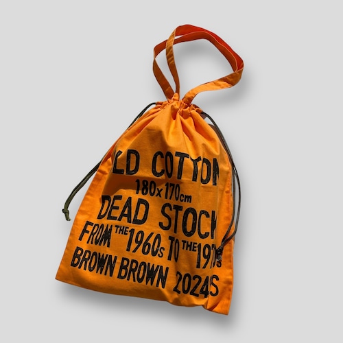 Brown Brown TOTE BAG (ORANGE)