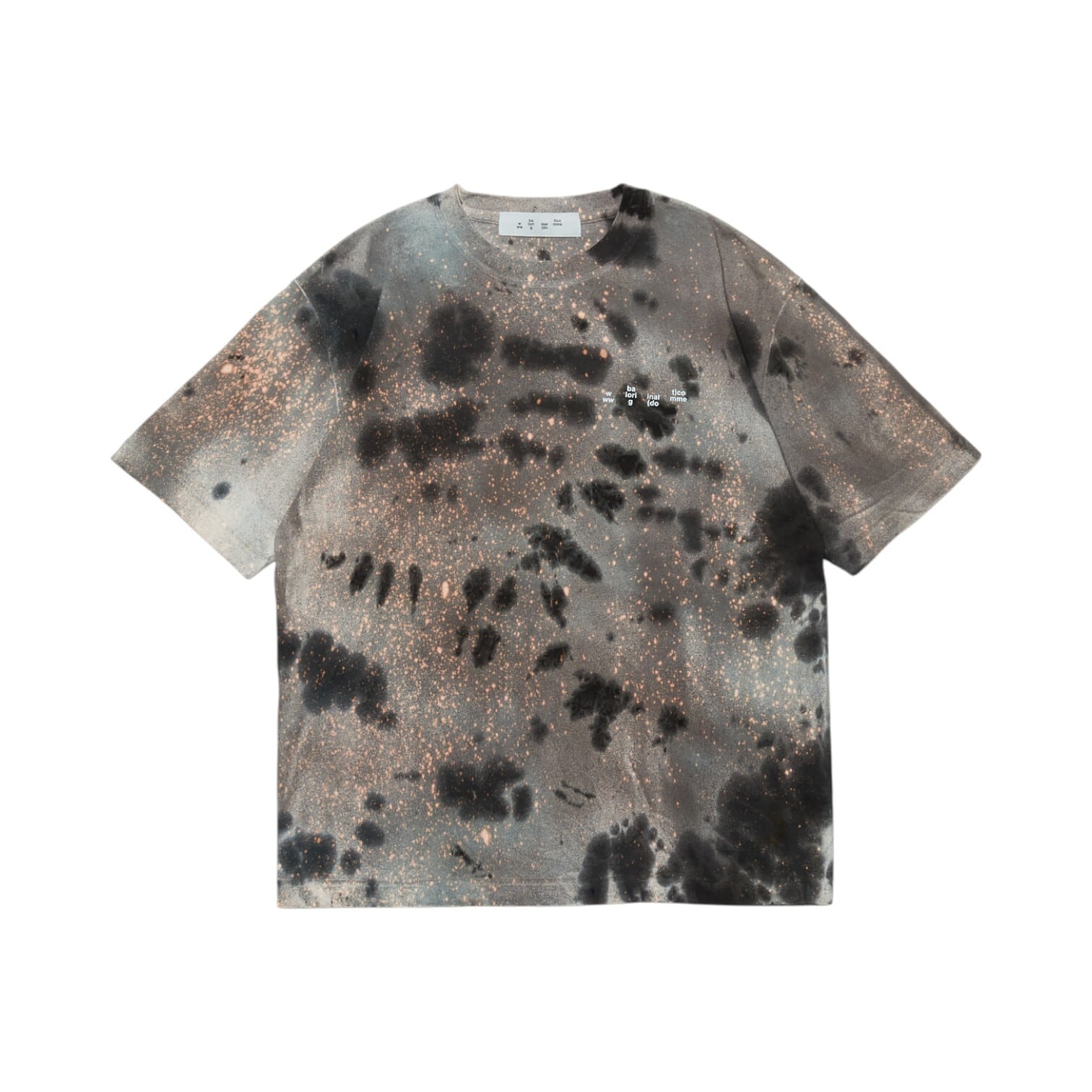 【BAL】LOGO TIE DYE TEE by YUKIDYE(GRAY)〈国内送料無料〉