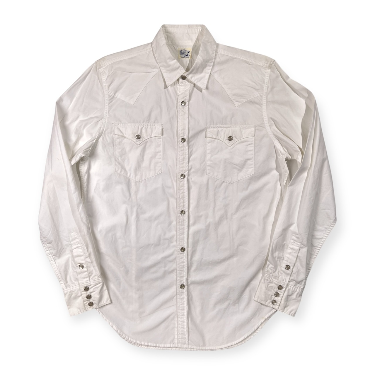 orSlow オアスロウ ウエスタン シャツ サイズ 4 /ホワイト/長袖シャツ/メンズ/日本製