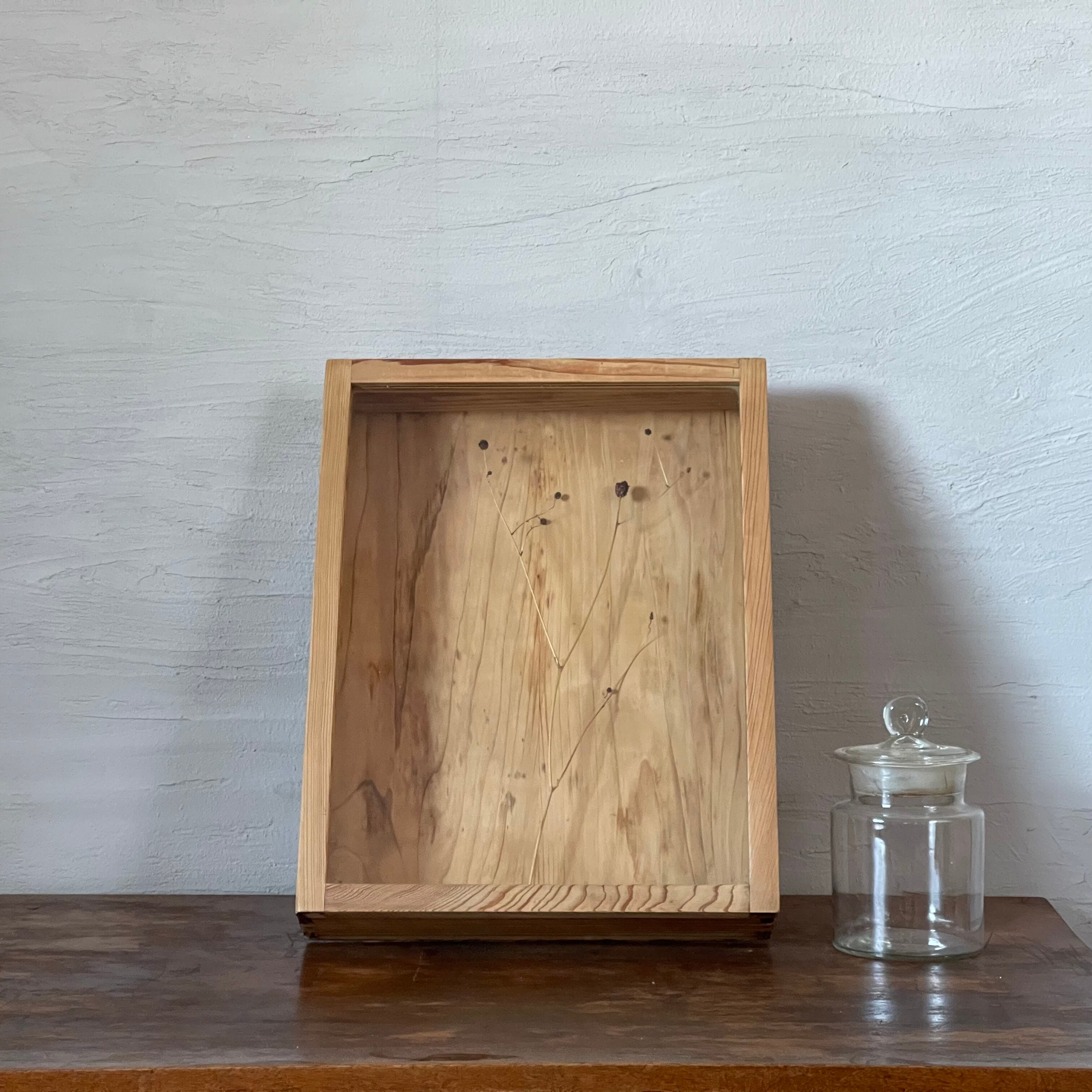 古いガラスケース