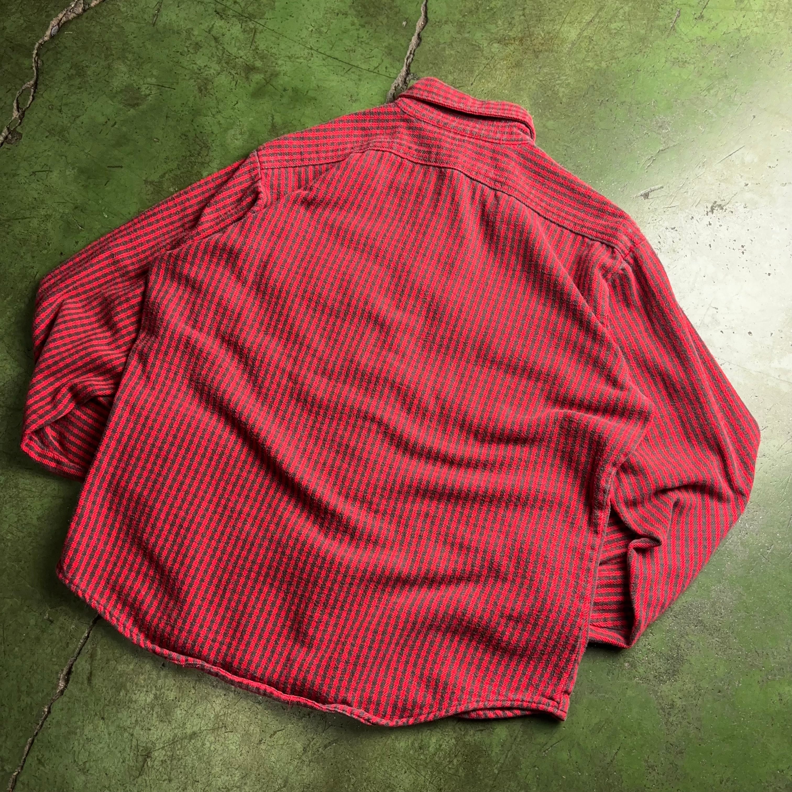 70's~80's FIVE BROTHER Heavy Flannel Shirt 70年代 80年代 70's~80's FIVE BROTHER Heavy Flannel Shirt 70年代 80年代