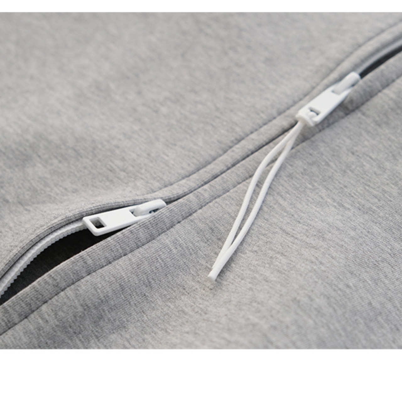 Zip-Up Oversized Sweat Jacket T4091