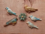 AMERICA 1960s Vintage bird magnets C