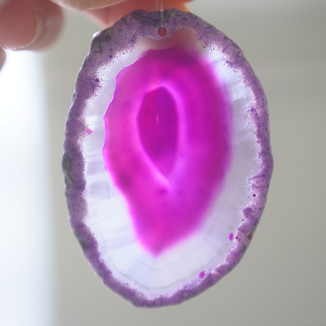 Moonlit Night 04 - アゲートヒーリングチャイム / Agate Sun Catcher Wind Chime 806