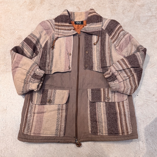 1990s OXA NATIVE PATTERN JACKET ITALY