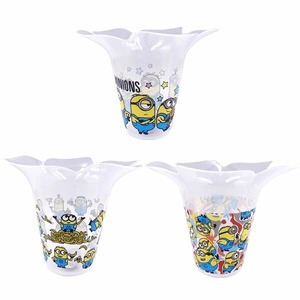 光る ミニオンズ フラワーカップ 12個セット 光るカップ かき氷 カキ氷 約 300ml 光るジュース 光るボトル 光る 光るおもちゃ 子供会 ドリンク容器 飲料容器 お祭り イベント 縁日 おもちゃ 屋台 出店 問屋 業務用 露店 縁日 夏祭り 秋祭り 景品 パーティー イベント