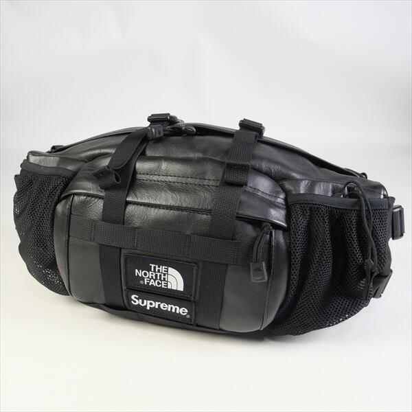黒 Supreme × TNF Leather Waist Bag