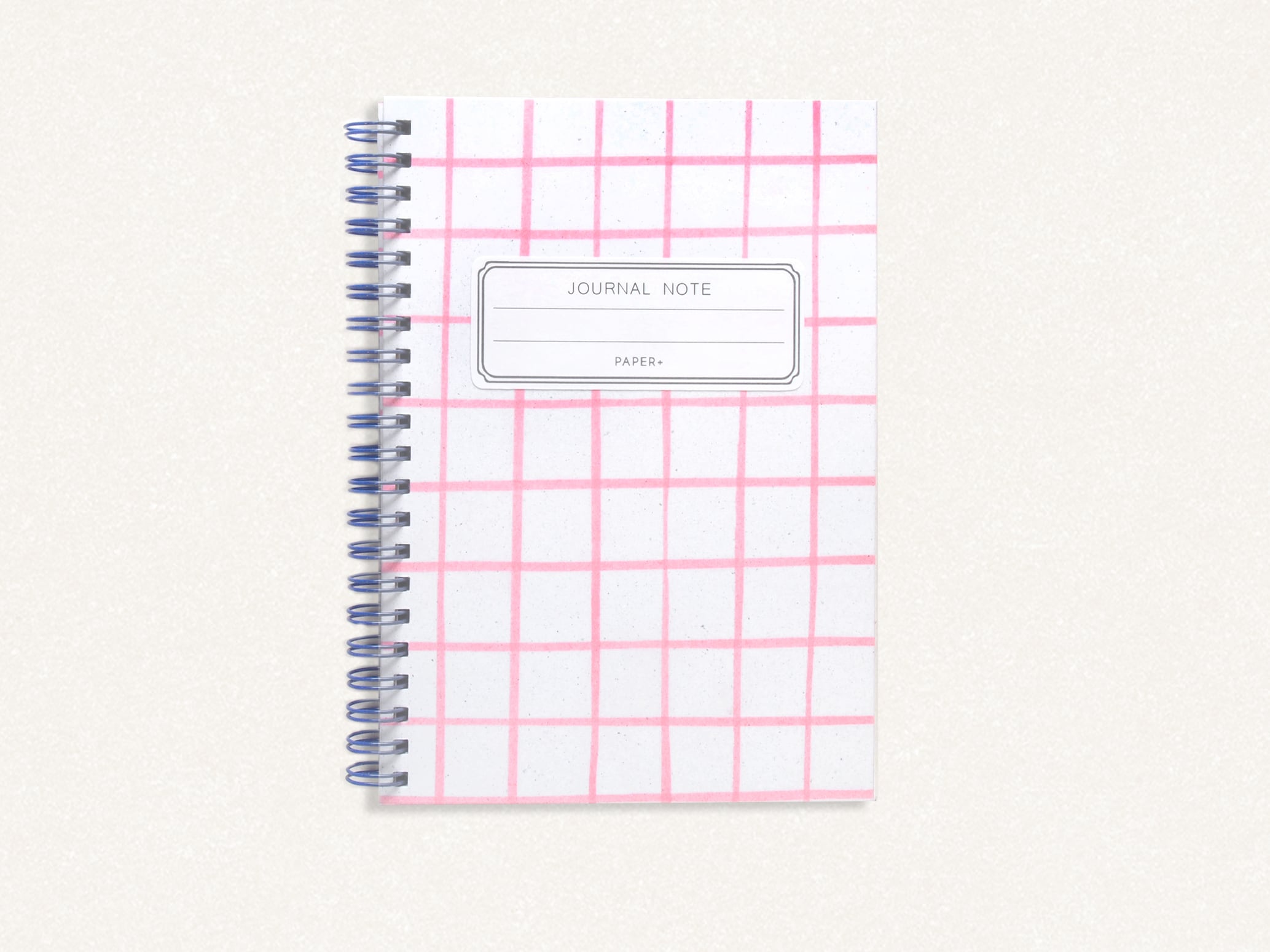 B6 ジャーナルノート/格子 PINK