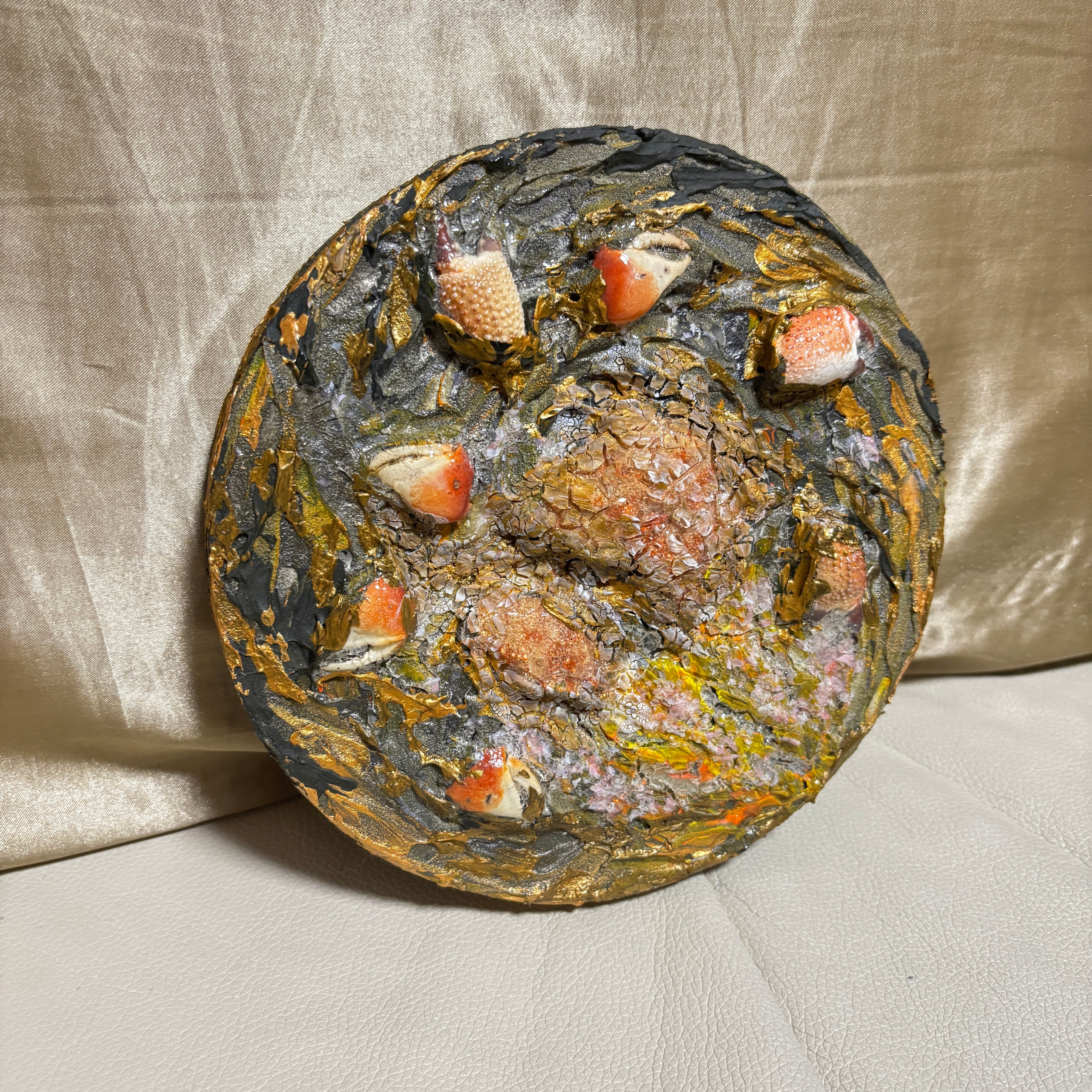 テクスチャーアート モダン 現代アート 原画 抽象画 アクリル画 隕石
