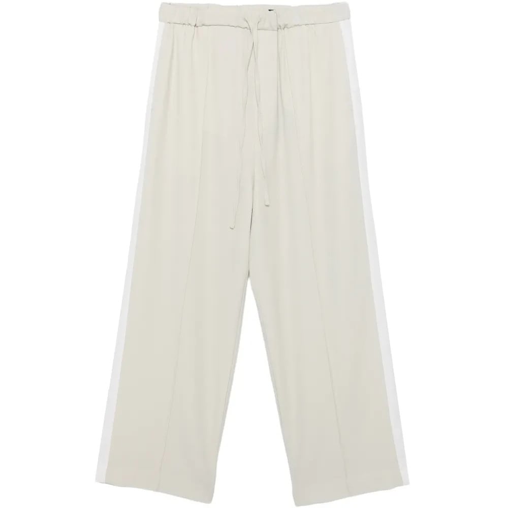 rag&bone SIENA WOOL SIDESTRIPE PANTS IVORY