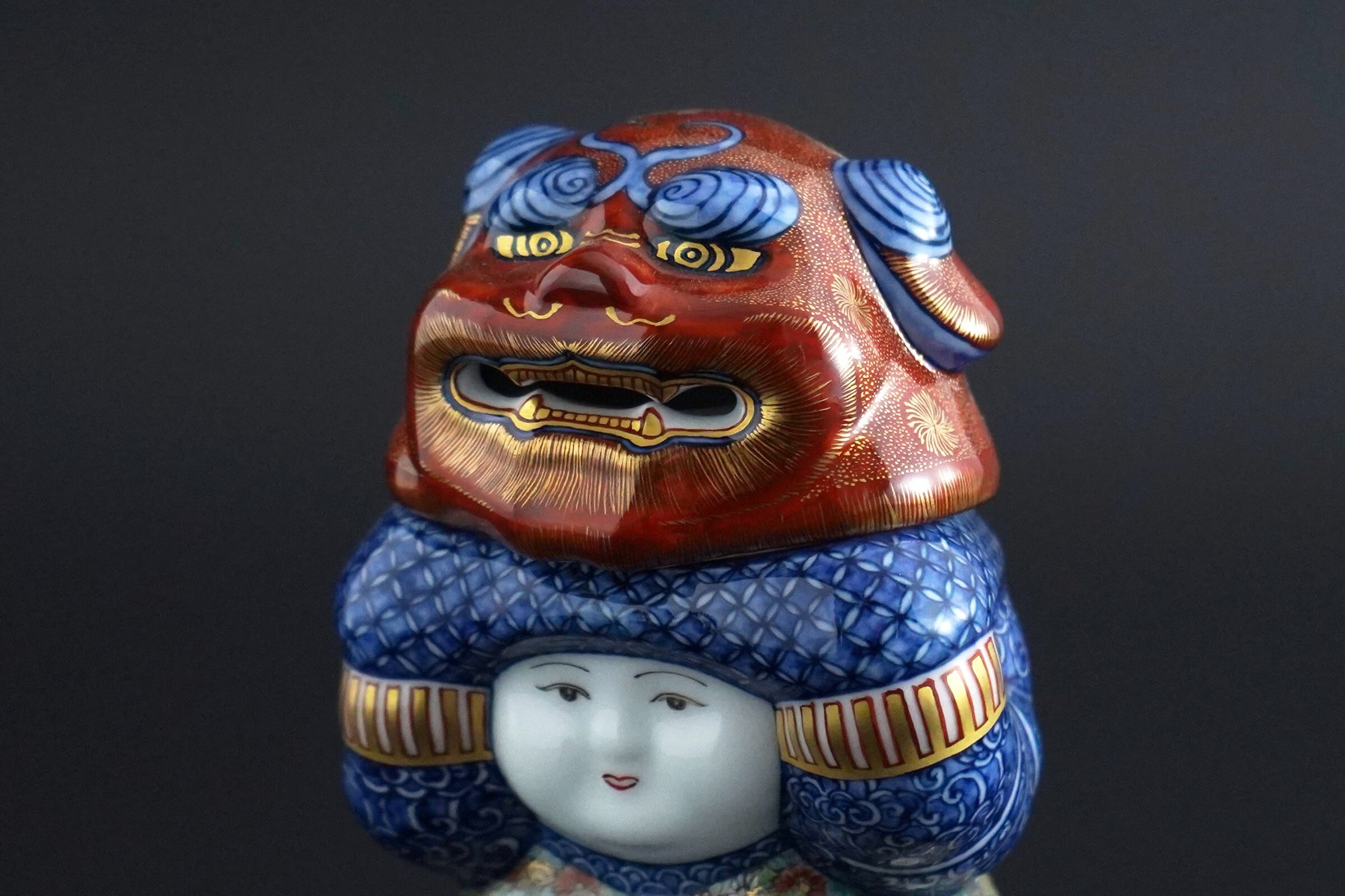 葉山有樹作　慶雲獅子吼香炉