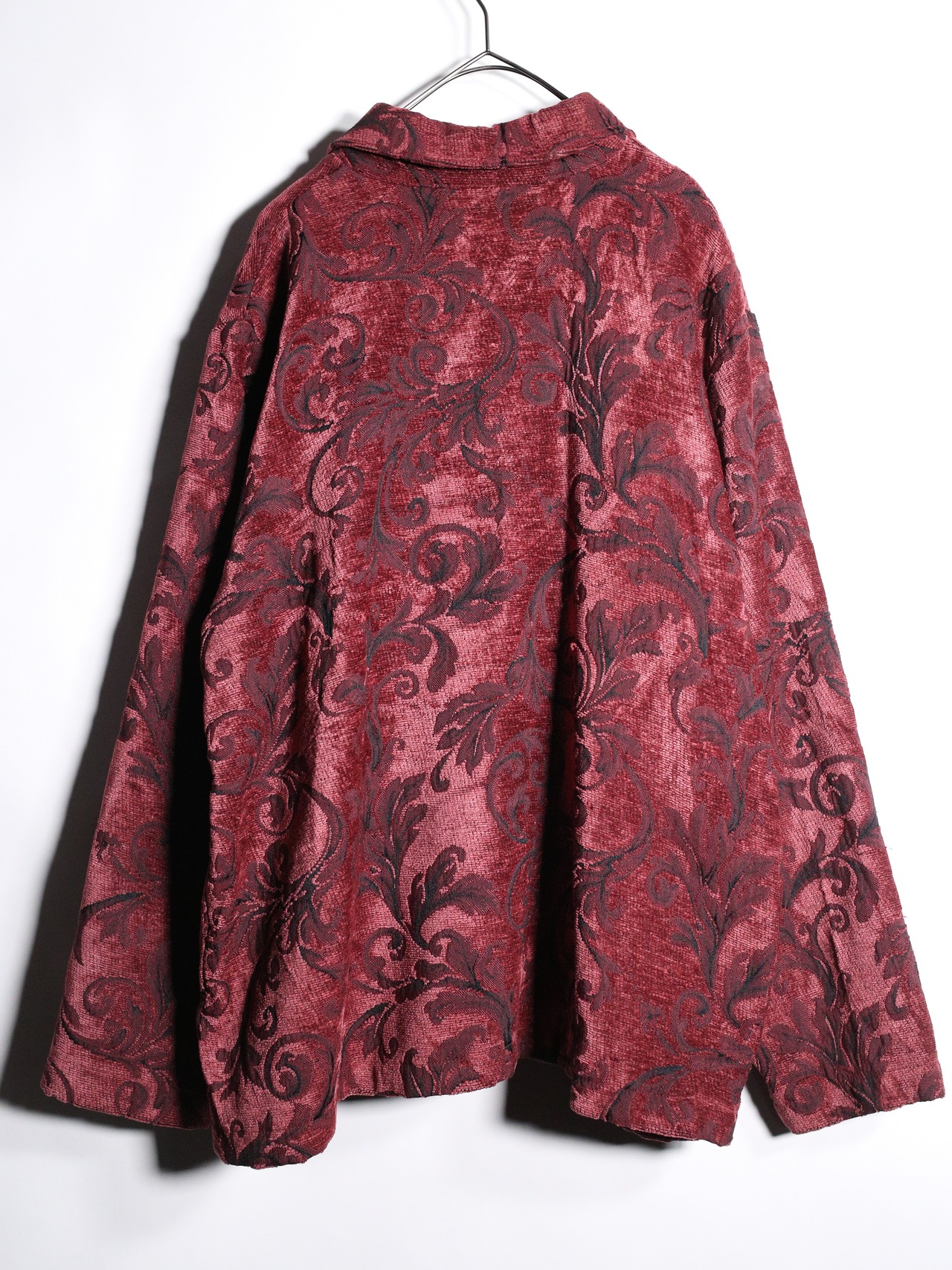 pile fabric over wide silhouette good coloring jacket - 10