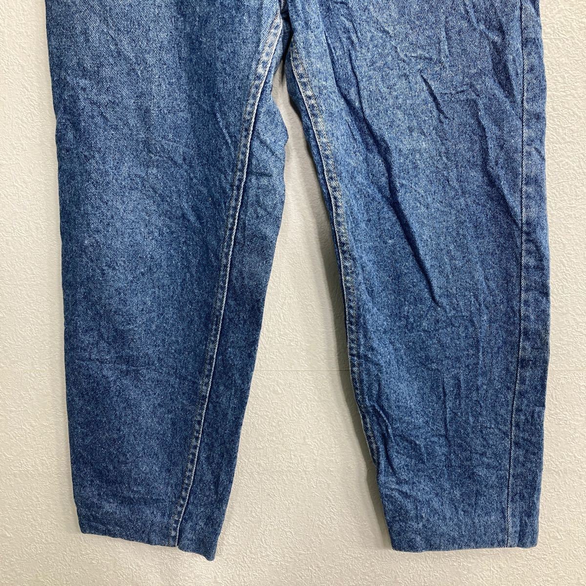 Lee デニムパンツ W29 リー レディース ウエストゴム ブルー コットン