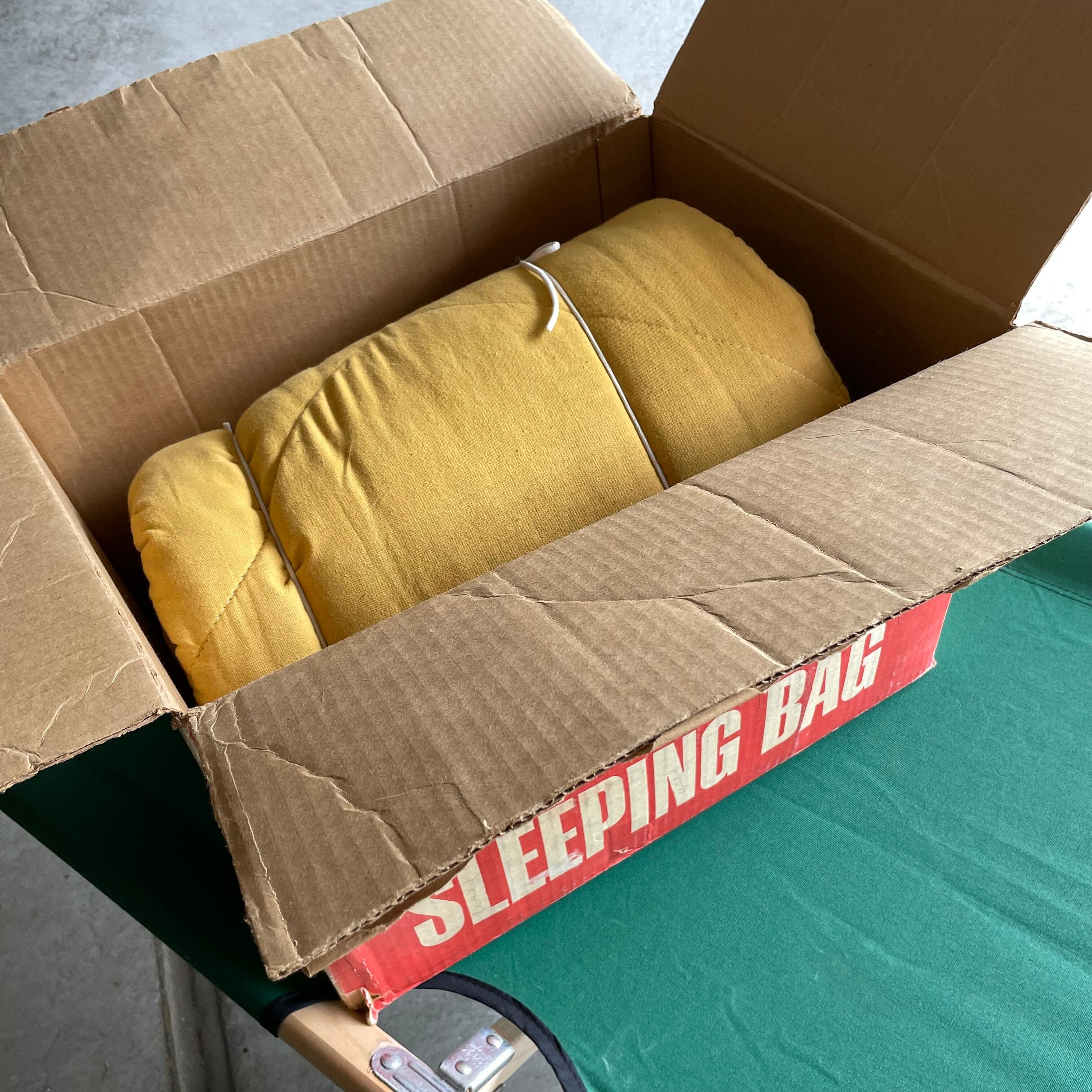 COLEMAN ビンテージ ヴィンテージ 寝袋 新品 長期保管品 グリーン