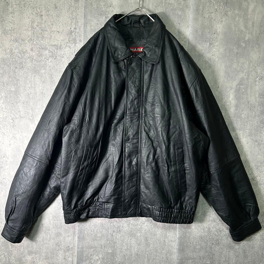 Black Patchwork Design Pig Leather Jacket | Pay ID