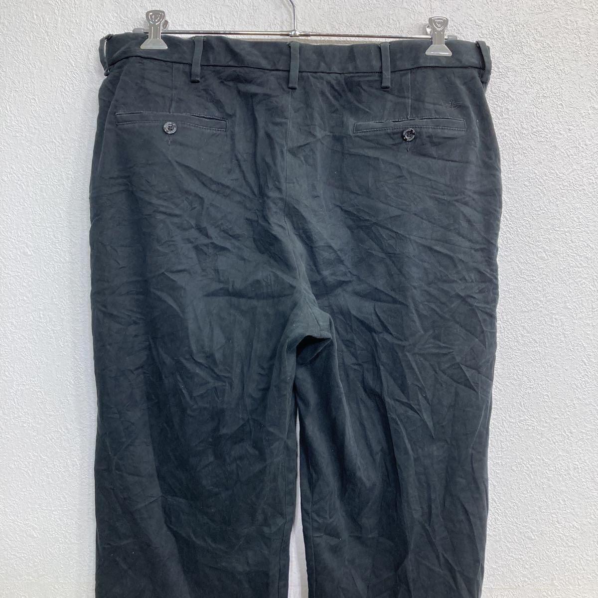 DOCKERS チノパン W36 ドッカーズ ビッグサイズ タックパンツ ブラック