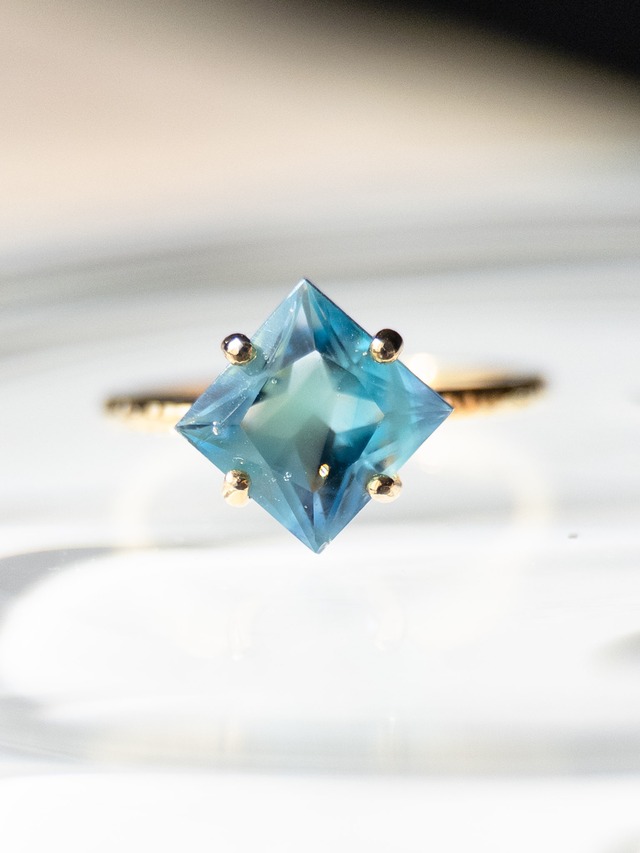glass jewelry ring　#62【規格外品】