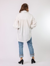 ボリュームスリーブチュニックシャツ(BRAHMIN)