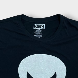 【MARVEL】パニッシャー The Punisher プリントTシャツ ドクロ スカル XXL ビッグサイズ マーベル 黒t US古着