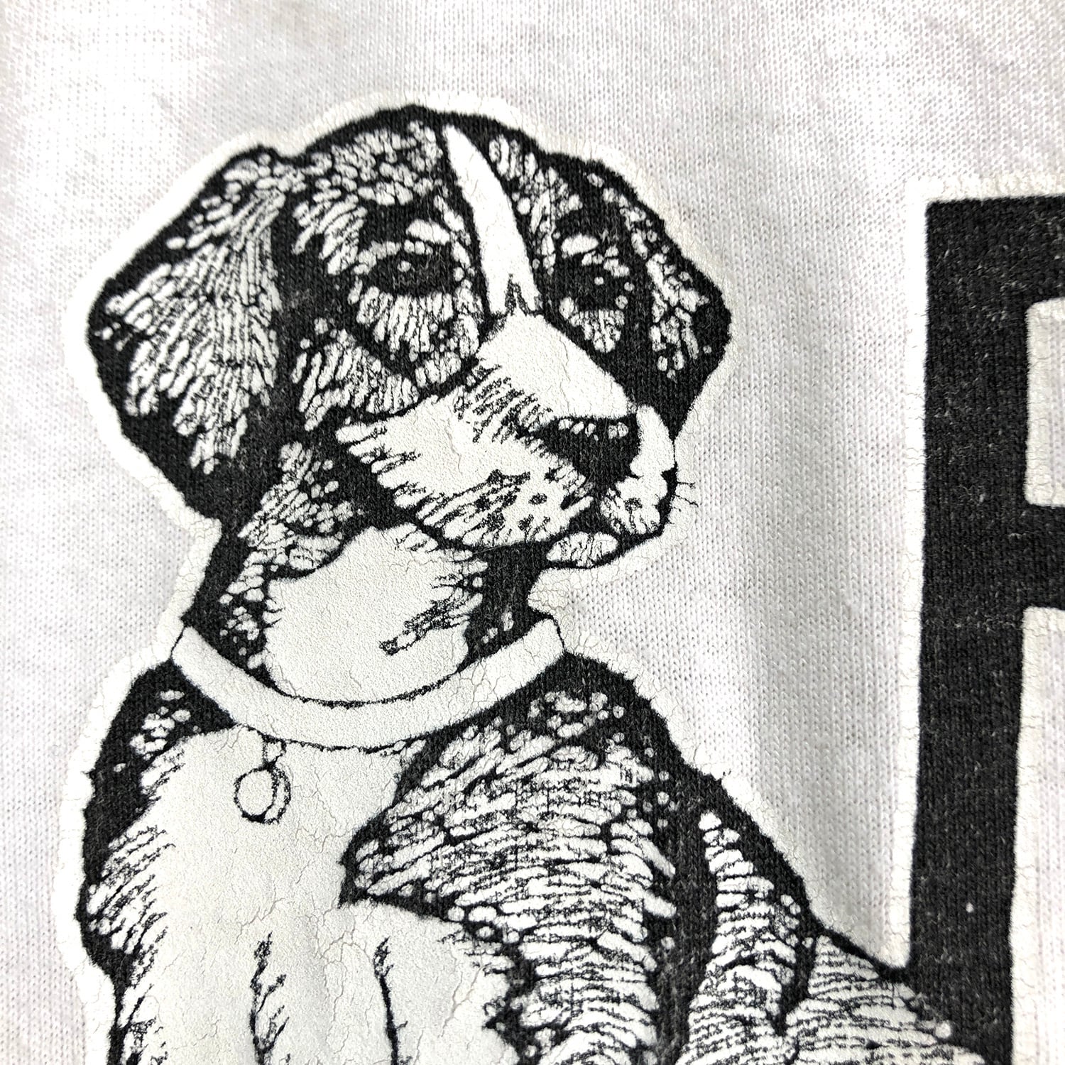 90'sヴィンテージ  Tシャツ　犬　ドッグ　アメリカ製　シングルステッチ
