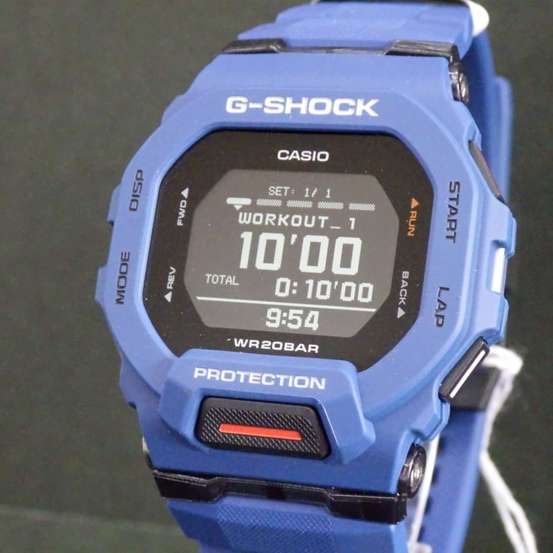 本日限定値下！！【未使用】カシオG-SHOCK GBD-200 カシオ G-SHOCK GBD-200-2JF ブルー [20気圧防水 歩数・カロリー・距離