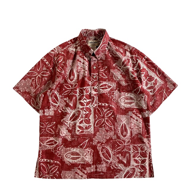 USED Aloha shirt / Cooke Street  / size M