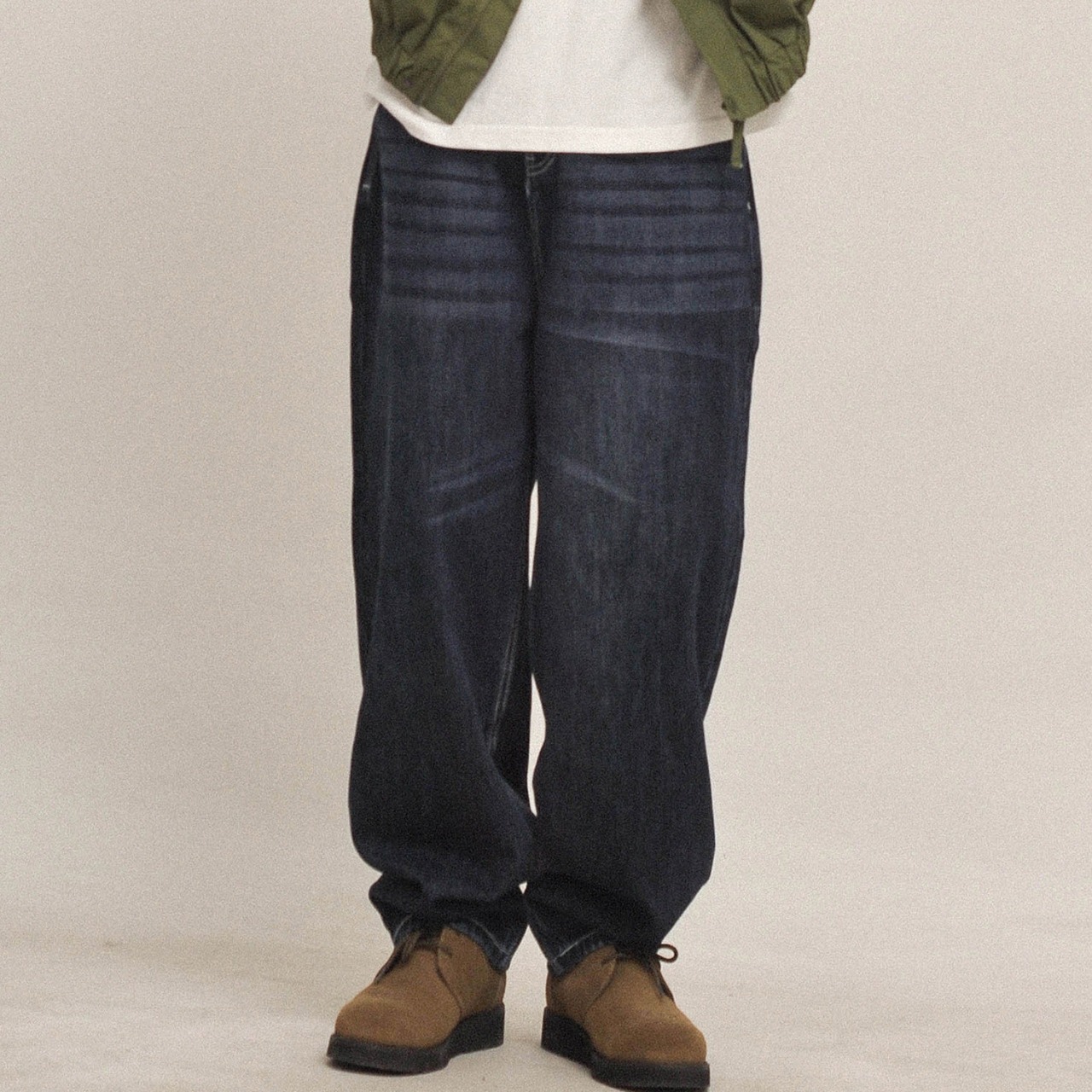 ルーズフィット デニムワークパンツ N3529 - 1