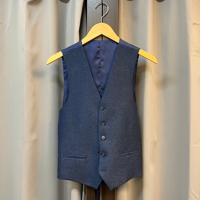 "未使用品" TITO ALLEGRETTO WOOL MELANGE VEST《50》