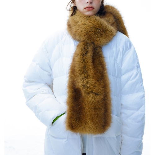 Fur Long Scarf  T3904