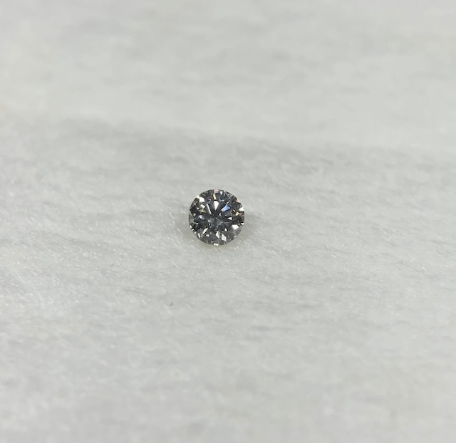 ダイヤモンド 0.065ct 蛍光：Faint 簡易ソーティング付き No:19W-4027