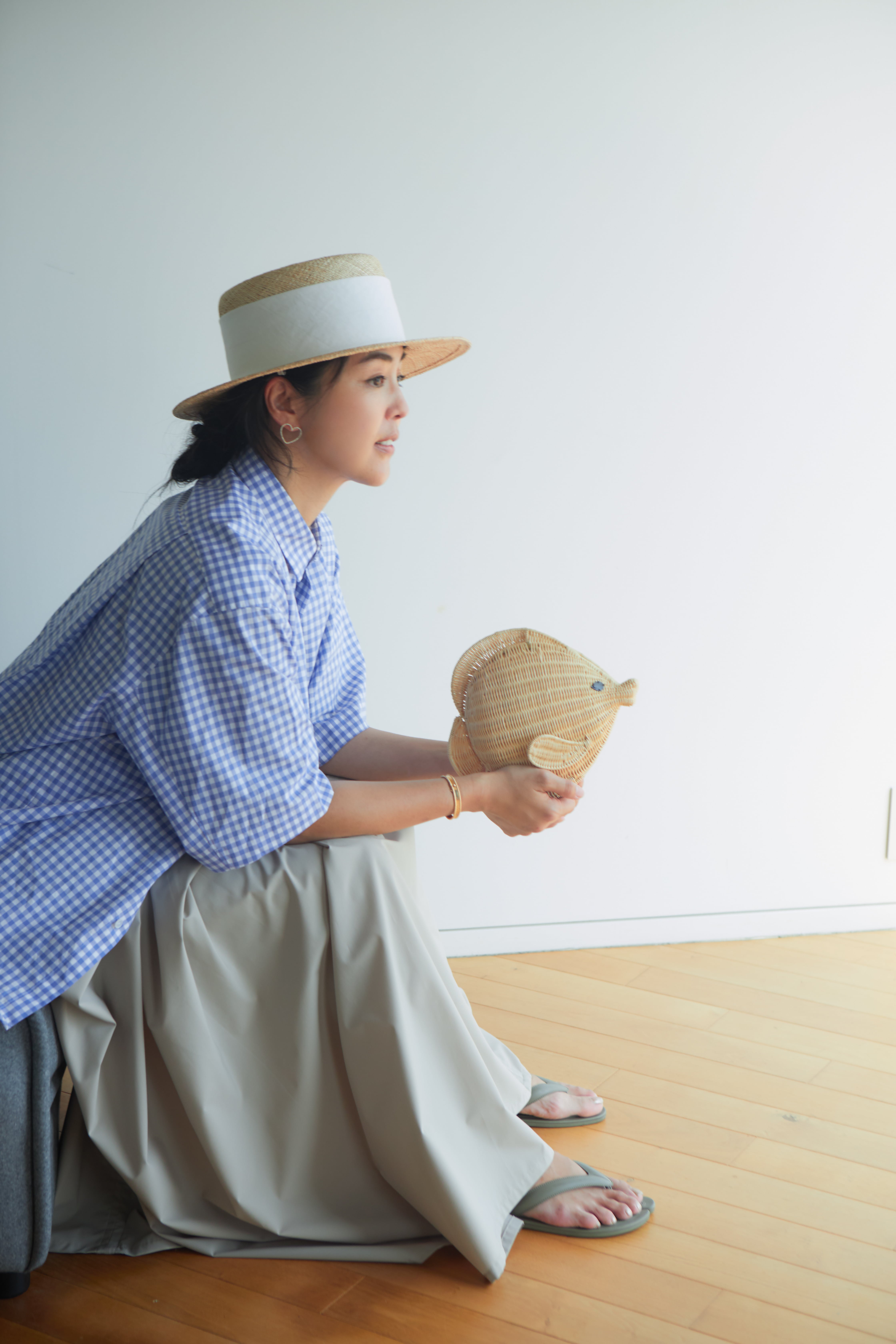 KANKAN HAT 白 | THE9SHOP