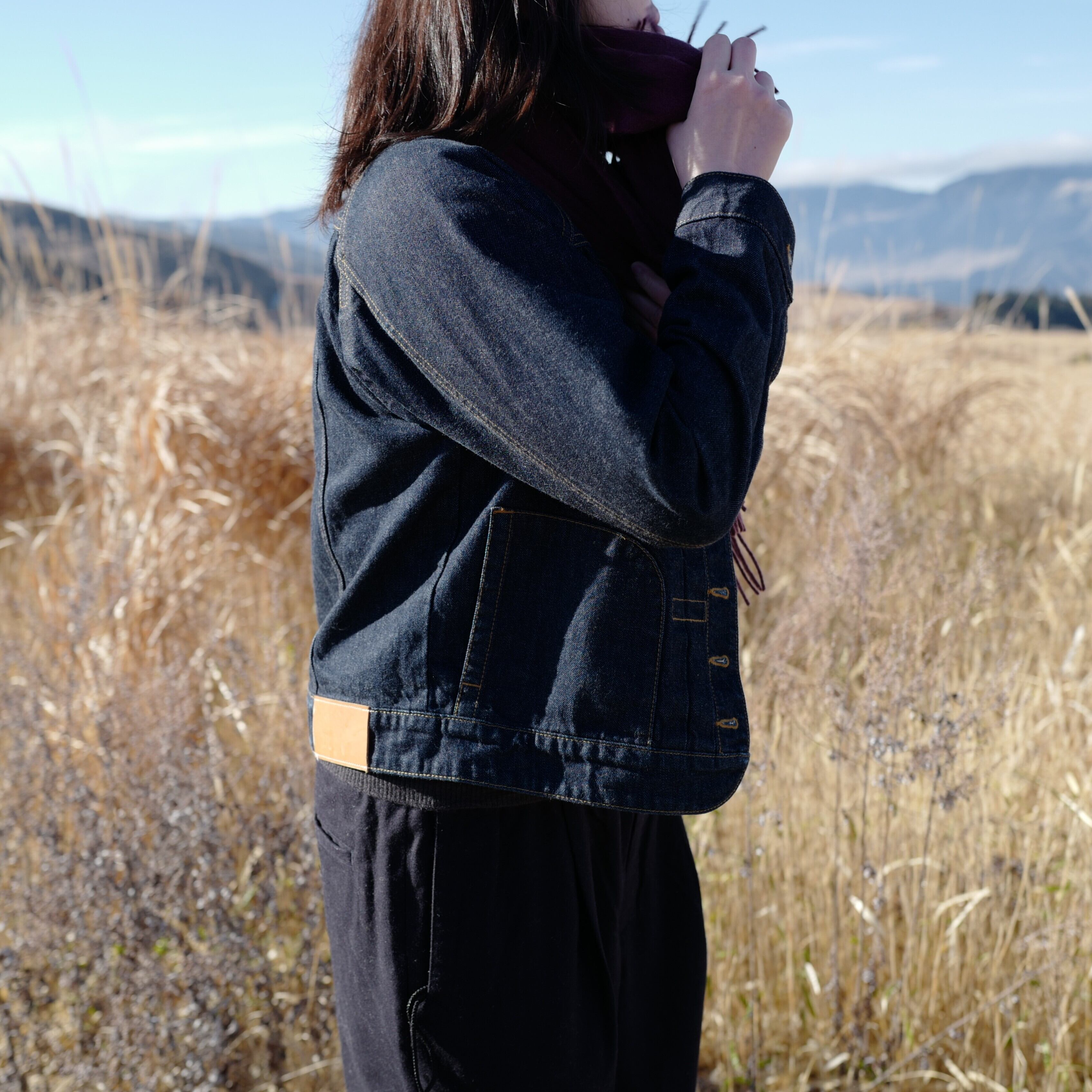 Si-Si-Si comfort｜BASIC DENIM JACKET（Gジャン）-one wash / indigo