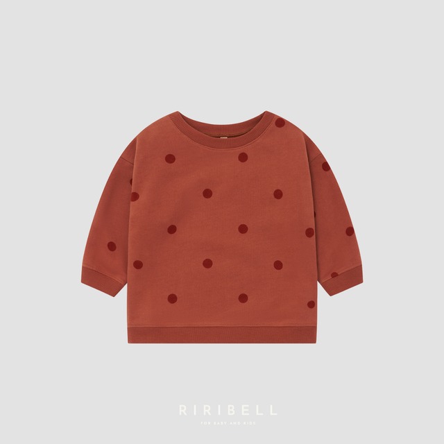 送料無料【ORGANIC ZOO】Rooibos Dots Sweatshirt