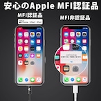 Hy+ USB Type-C to Lightning ケーブル 【Apple MFI 認証】 PD充電対応 ナイロン編み仕様 最大3A 1m ブラック HY-PDLT1 ブラック